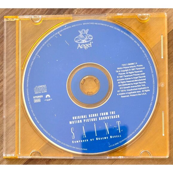 The Saint Original Motion Picture Soundtrack (CD, Mar-1997, Virgin) CD Only - Picture 1 of 3